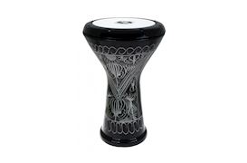 SAWT EL AHRAM - EA-E-BK1 ALU DOUMBEK - ENGRAVED BLACK